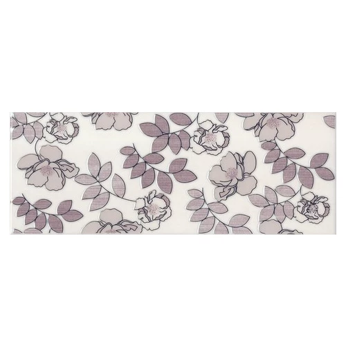 Декор Kerama Marazzi Ньюпорт Цветы фиолетовый STG\C182\15010 15x40