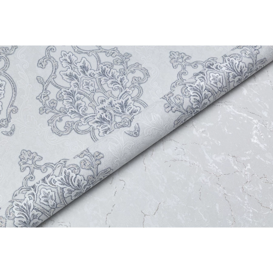 Обои флизелиновые Palitra Home Tudor HomeColor голубые HC31190-16 1,06х10,05 м