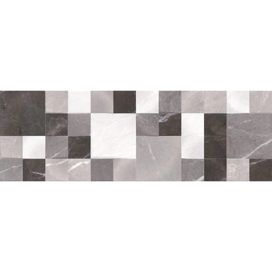 Плитка настенная Primavera Perfect Nero Decor 02glossy DG01-02 90х30 см