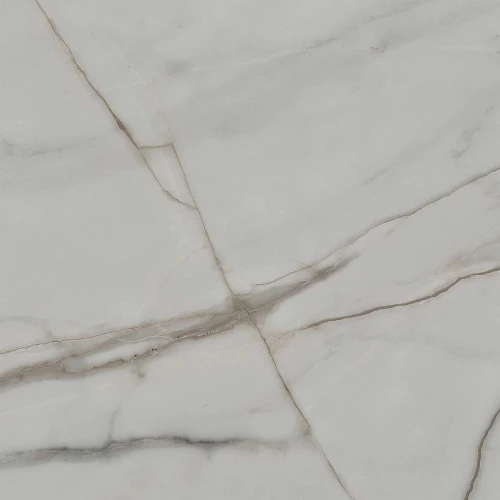 Керамогранит Primavera Торозо Glossy глянцевый белый 1,8 м2 NG100 60х60 см