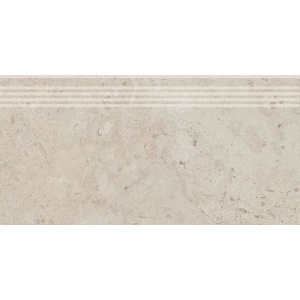 Ступень из керамогранита Kerama Marazzi Про Лаймстоун матовая бежевая DD205520R/GR 60х30 см