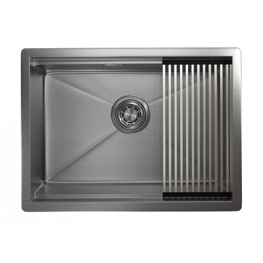 Кухонная мойка Granula 6045U сталь сатин 60x44.5 см