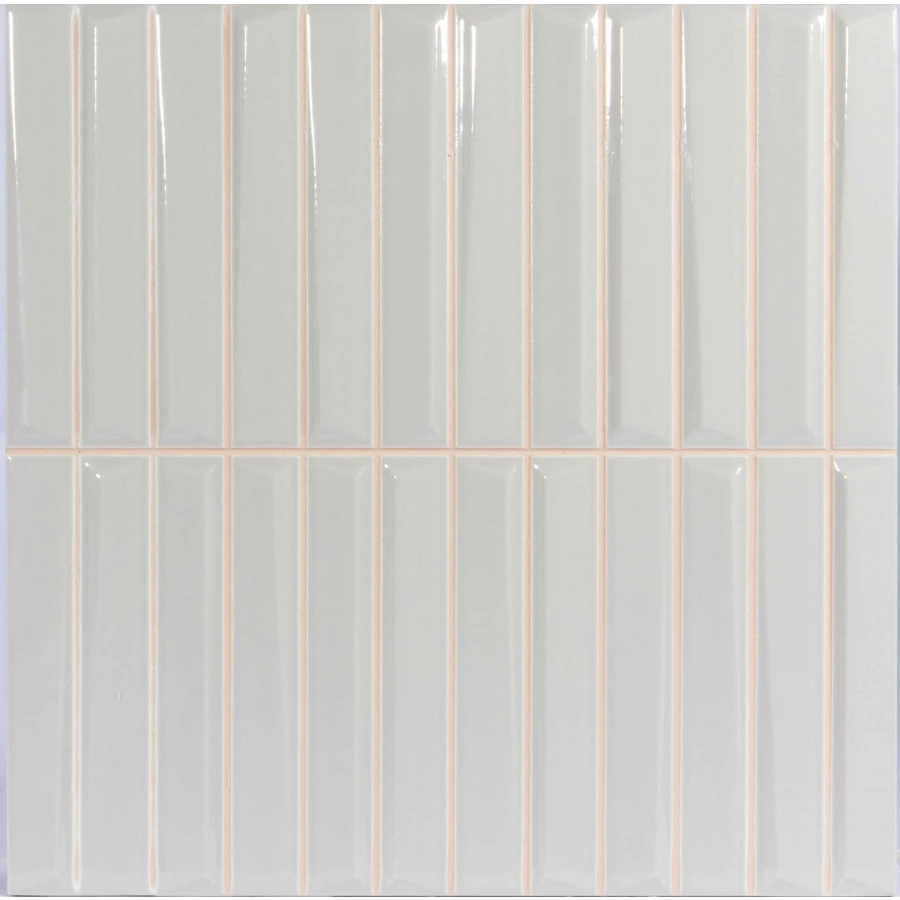 Плитка настенная Monopole Melody Grey глянцевая серая 20x20 см