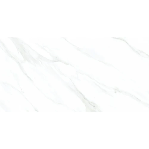 Керамогранит lamore Ceramic Gloss 60х120 Statuario Pearl глянцевый белый 60/120-058 120х60 см