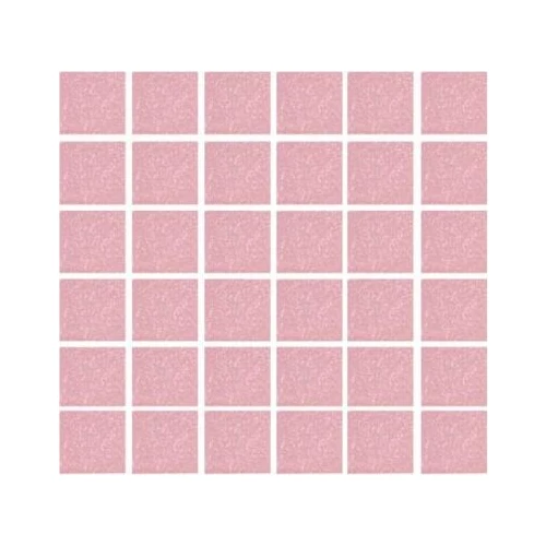 Стеклянная мозаика Rose Mosaic Gold Star сетка 2x2 глянцевая розовая A85(2)-2*2 32,7х32,7 см