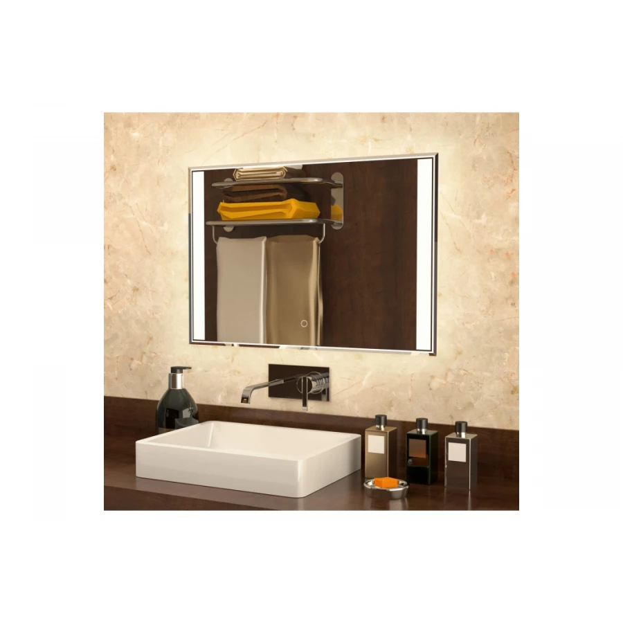 Зеркало с подсветкой MixLine Бон 545528 100х80 см