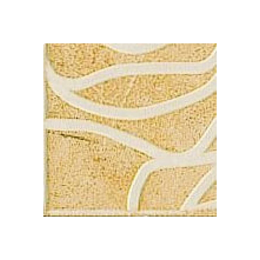 Вставка Coliseumgres Лигурия желтый тоццето Азалия 610090000598 7,2х7,2 см