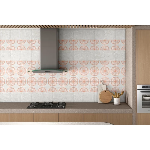 Керамогранит Motto Ceramic Palmas White Decor 3 матовый белый N100127 20x20 см