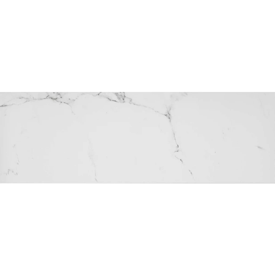 Плитка настенная Porcelanosa Marmol Carrara Blanco глянцевая белая 100291740 100х33,3 см