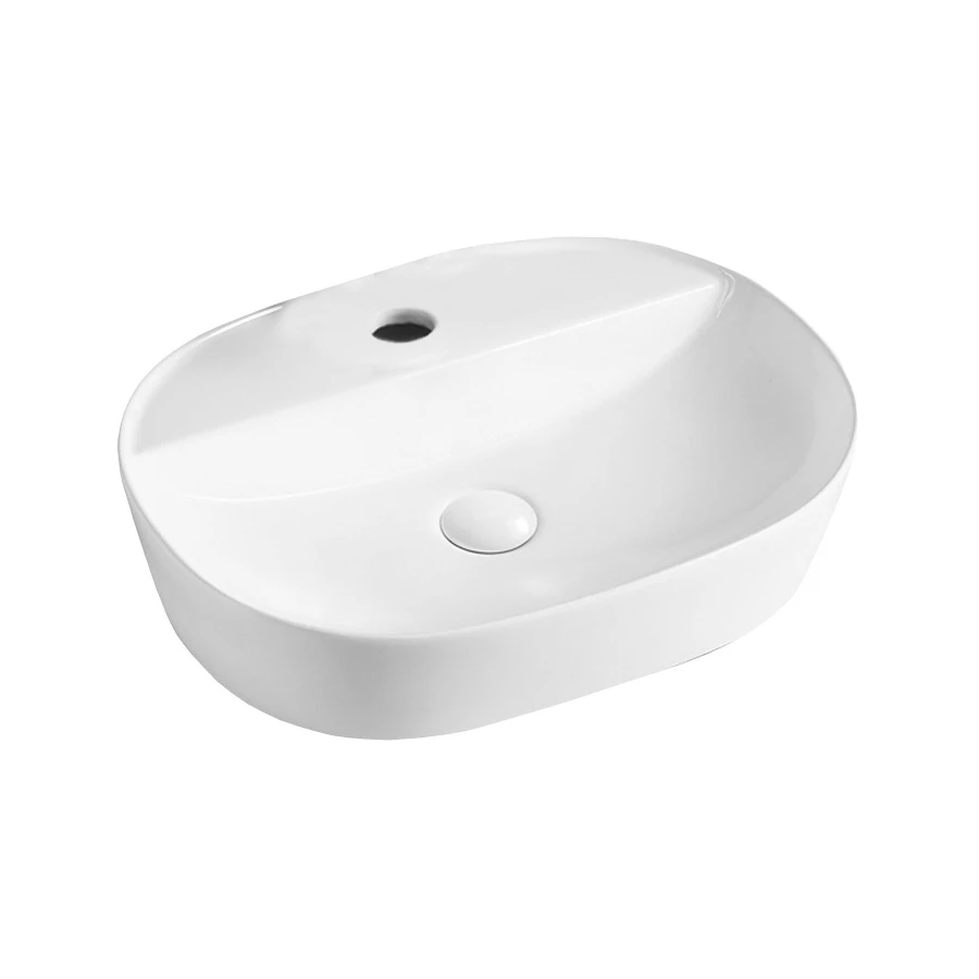 Раковина Azario накладная белый AZ-2202 50.5х38.5х12 см