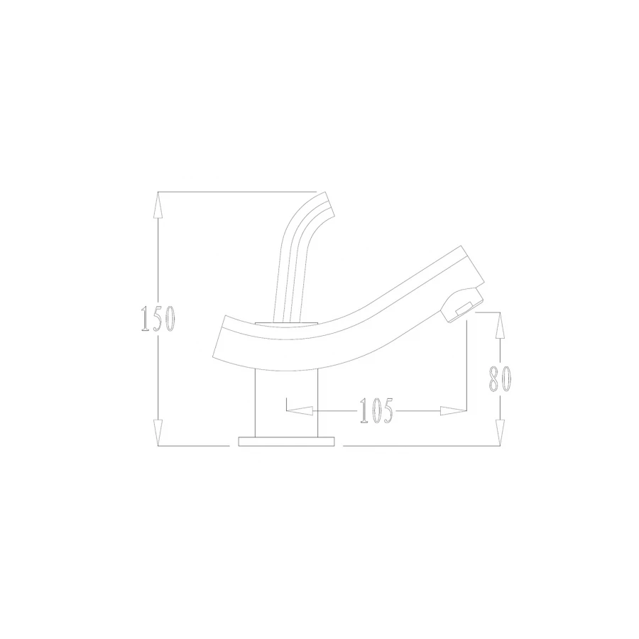 Смеситель для раковины Kaiser Logo 47011 хром