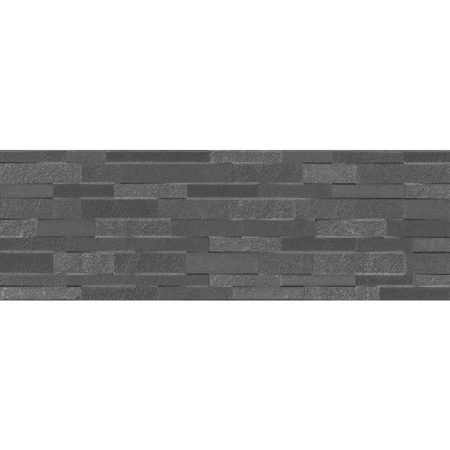 Плитка настенная Kerama Marazzi Гренель структура обрезная матовая серая темная 13055TR 89,5x30 см