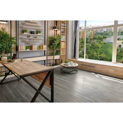 Каменный SPC ламинат Alpine Floor Grand Sequoia синхронное тиснение Каддо ECO 11-20 43 класс 4 мм 2.74 кв.м 152.4х18 см