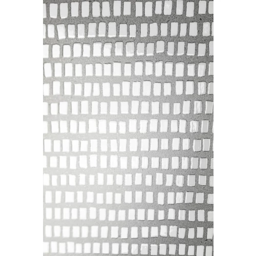 Керамогранит Creanza Bierzo Bisazza White Glue Art 3D-глазурь матовый белый GL1002-A 120х60 см