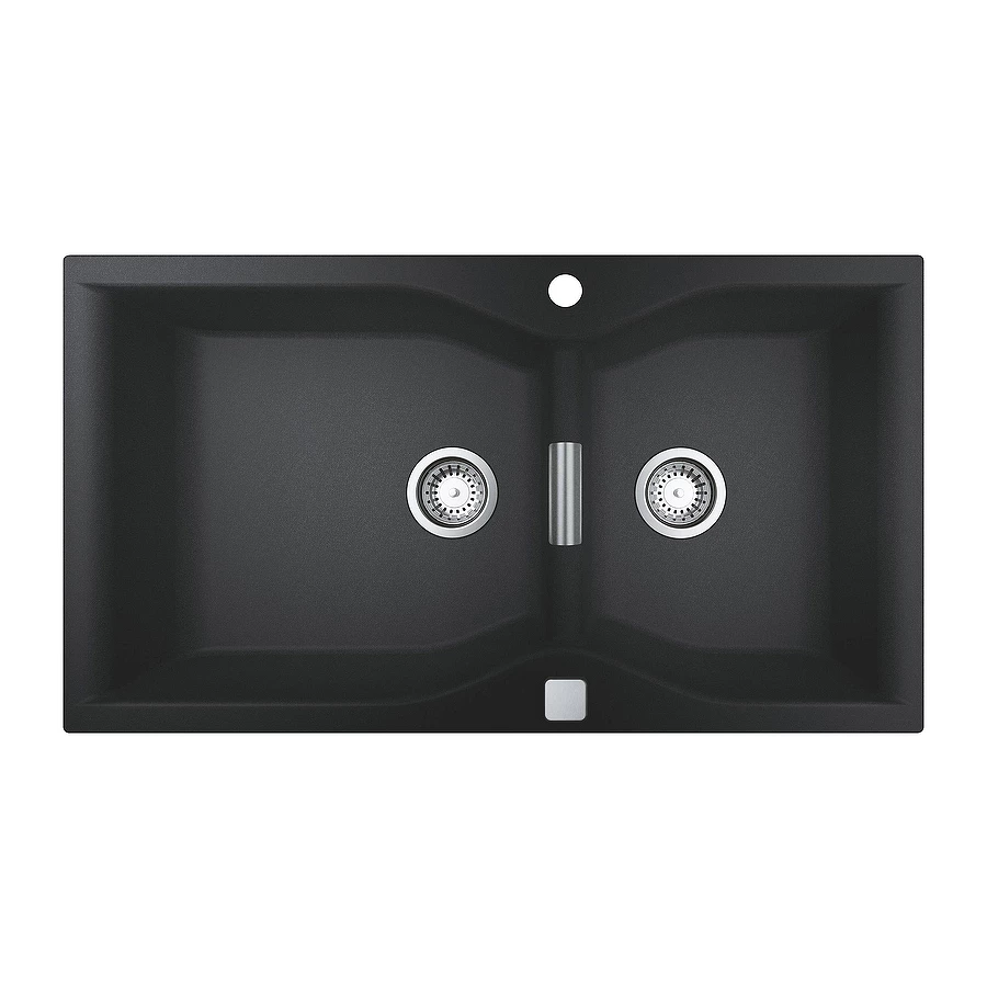 Кухонная мойка Grohe K700 черный 31658AP0 90х50 см