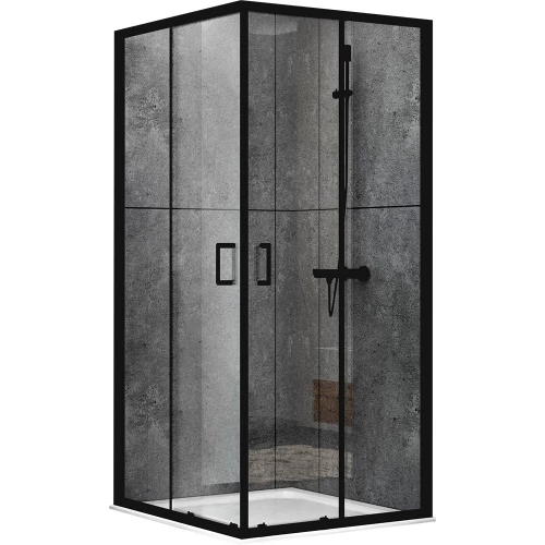Душевой уголок Abber Schwarzer Diamant AG02100B