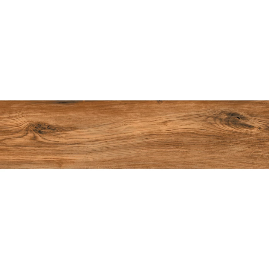 Керамогранит Cersanit Woodberry светлый коричневый ректификат рельеф A17761 89,8х21,8 см