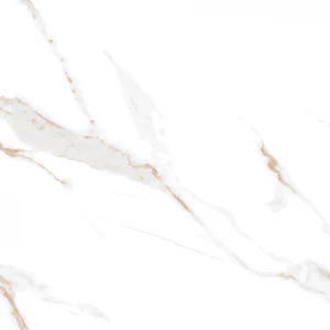 Керамогранит Ceradim Calacatta Sharp Gold белый Полированный 60х60 см