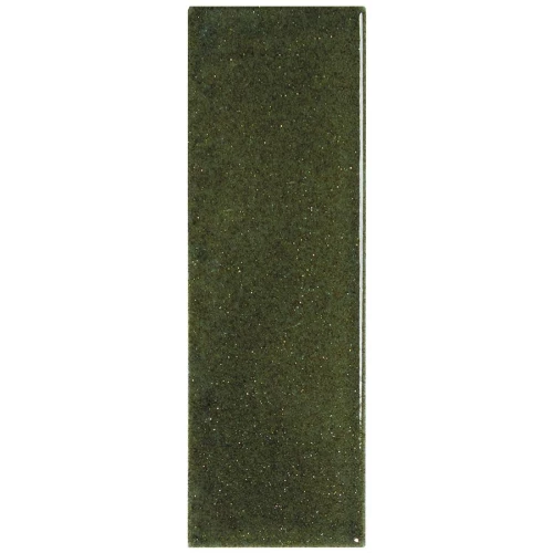 Керамогранит WOW Микаре Евергреен Медиум / Micare Evergreen Medium глянцевый зелёный 141283 15х5 см