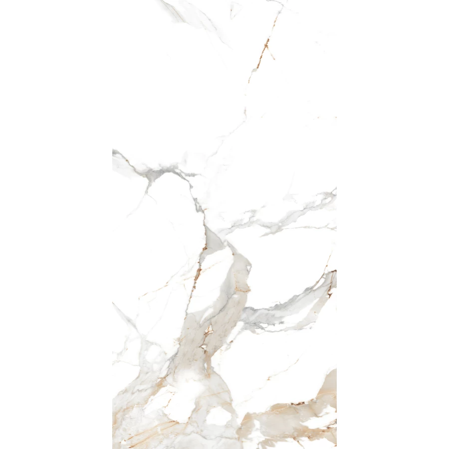 Керамогранит Maimoon Ceramica Glossy Statuario cafe gold 120х60 см