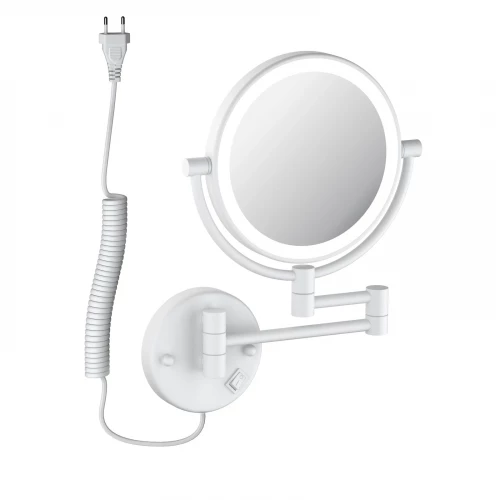 Зеркало Timo Saona с подсветкой белый матовый 13376/16