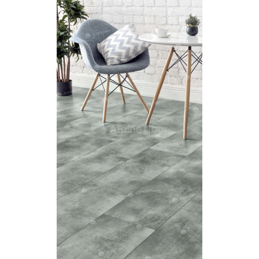 Плитка кварцвиниловая LVT Alpine Floor Light Stone Бристоль ECO-15-10 43 класс 2.5 мм 3.685 кв.м 60.8х30.3 см