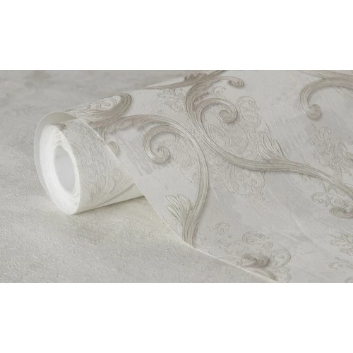 Обои флизелиновые Аспект Ницца белые 70331-11 1,06х10,05 м