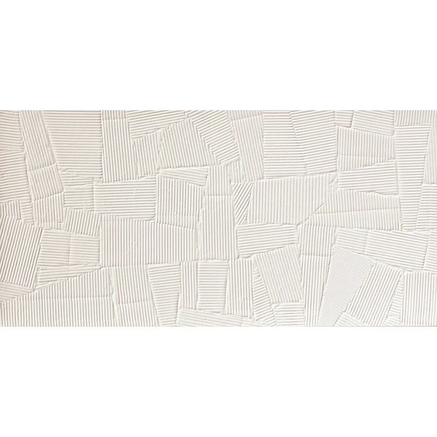 Плитка настенная Piemme Ceramiche Homey Paper Clay Neve матовая белая 06074 120х60 см