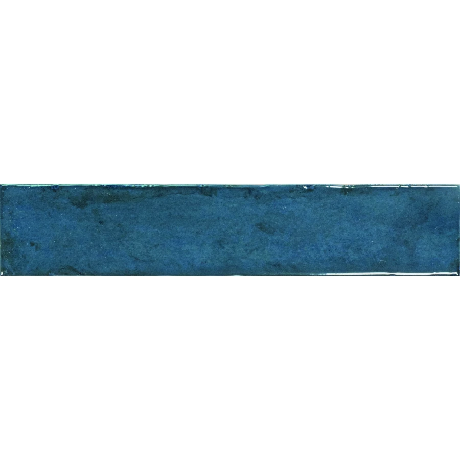 Плитка настенная Monopole San Remo Sapphire глянцевая сапфировая 25x5 см