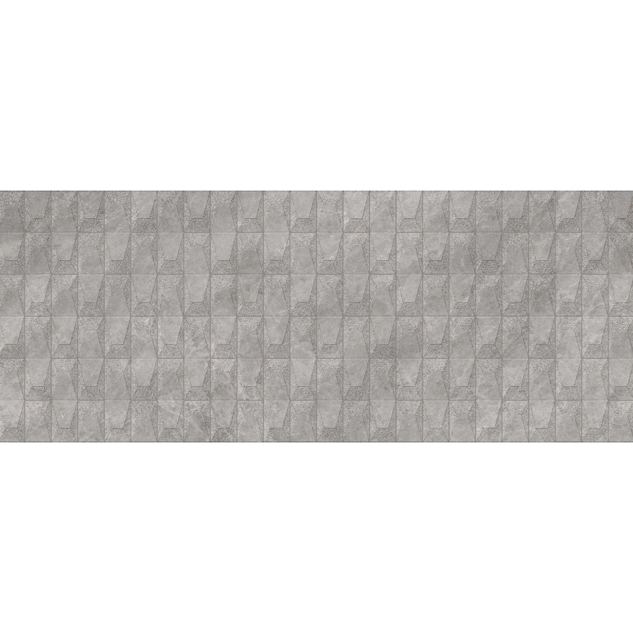 Плитка настенная Porcelanosa Мйстис Грей Мосаисо / Mystic Grey Mosaico матовая серая 100337298 150х59,6 см