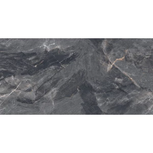 Керамогранит Laparet Jerico Nero карвинг матовый чёрный 120х60 см