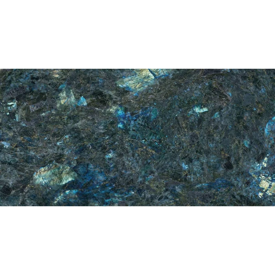 Керамогранит Geotiles Labradorite Blue Super Polished глянцевый синий 280х120 см