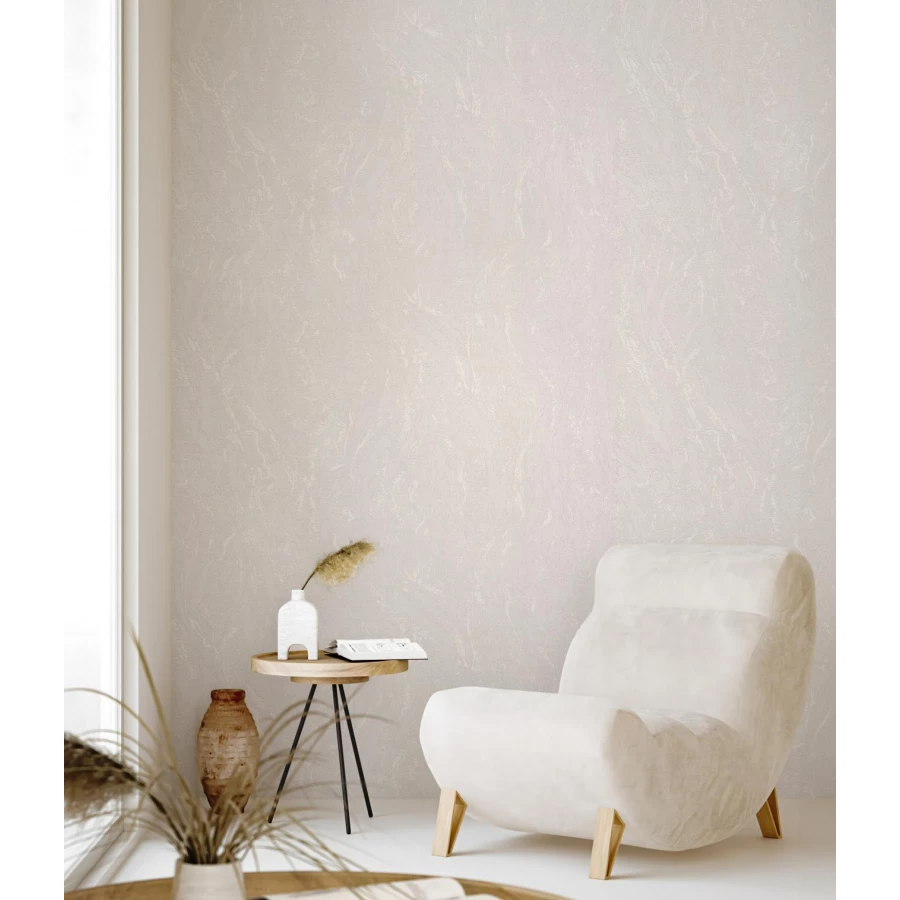 Обои флизелиновые Palitra Home Protect-Amulet HomeColor белые HC31214-11a 1,06х10,05 м