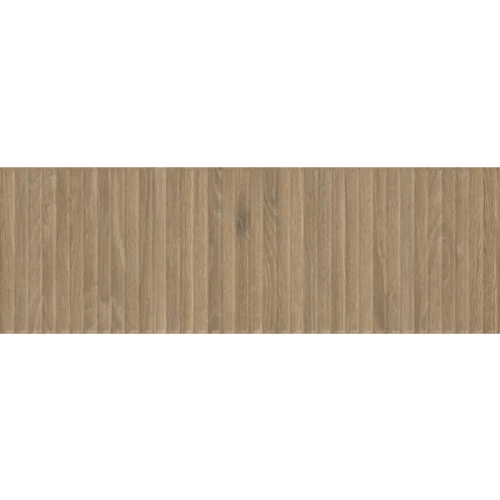 Плитка настенная Ceramika Paradyz Molto Wood Struktura Rekt Mat коричневый 75*25 см