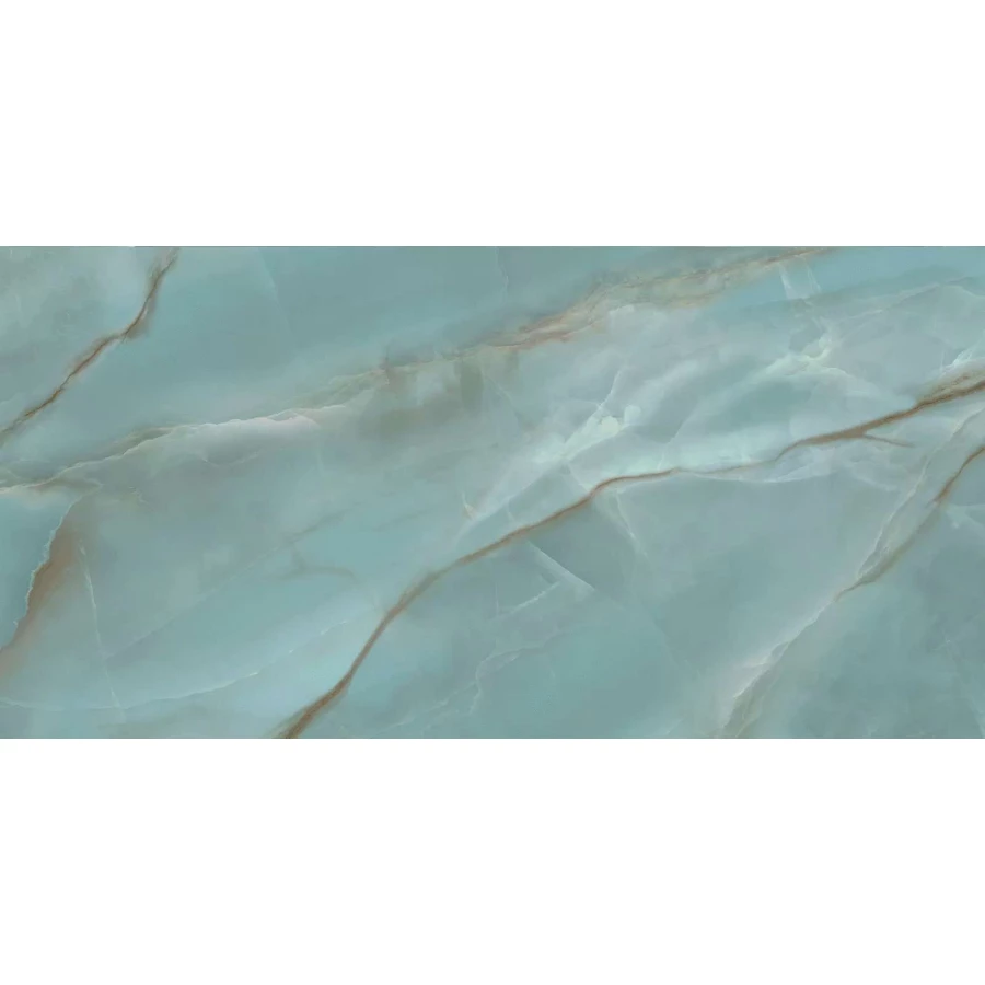 Плитка настенная Alma Ceramica Maritime матовая бирюзовая TWU2550MRM60 50х24,9 см