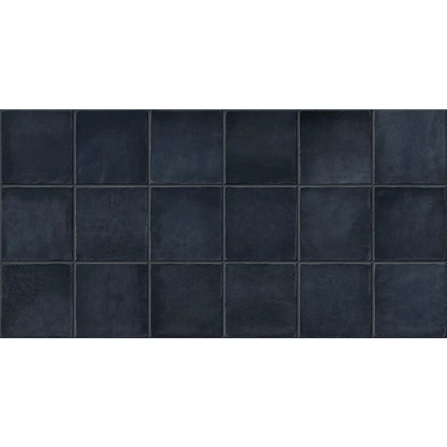 Керамогранит Gayafores Amaris Deco Plus Navy глянцевый синий 62,5х32 см