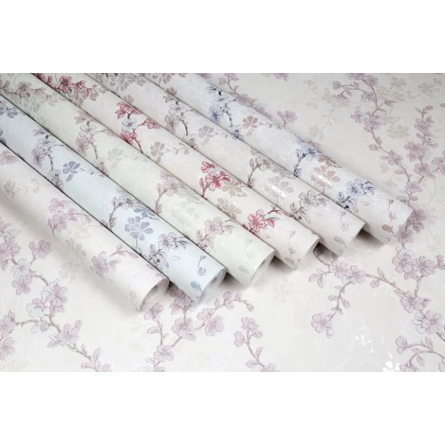 Обои флизелиновые Palitra Home Alba серые HC31197-46 1,06х10,05 м