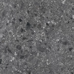 Керамогранит Laparet Ceppo Nero PRO структурный R11Soft STR матовый графитовый 60х60 см