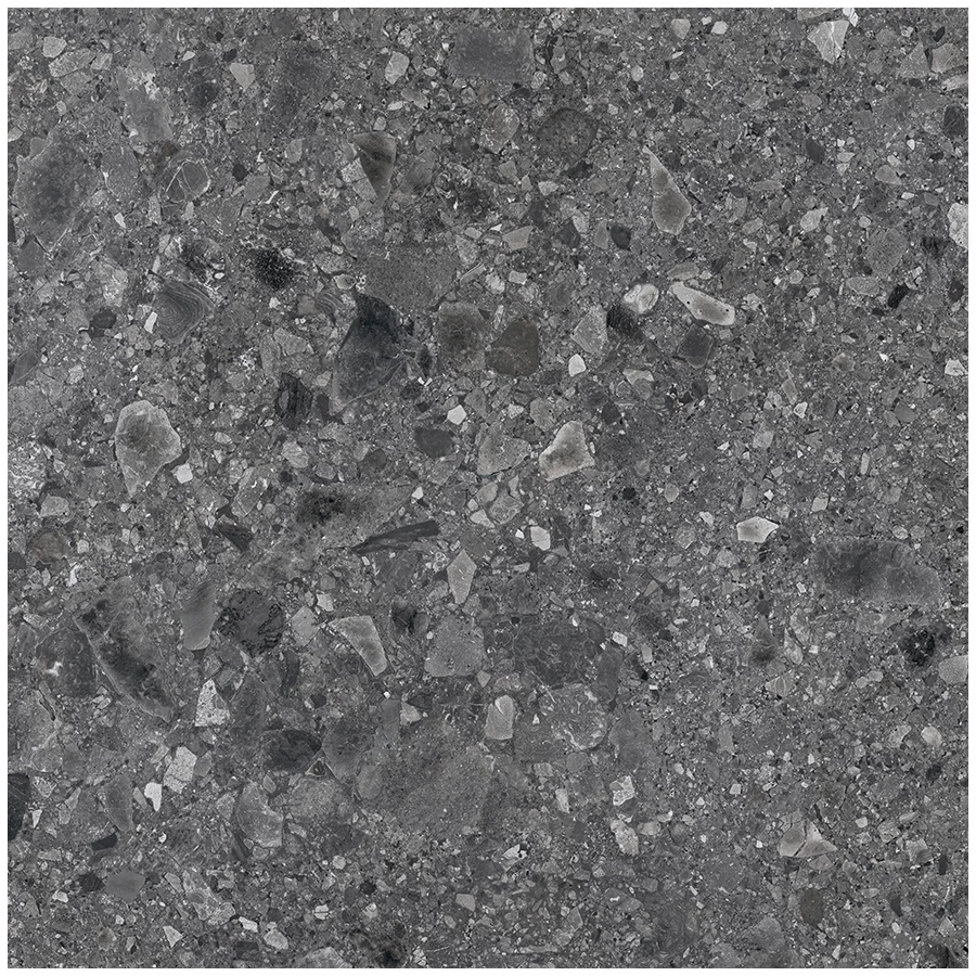 Керамогранит Laparet Ceppo Nero PRO структурный R11Soft STR матовый графитовый 60х60 см