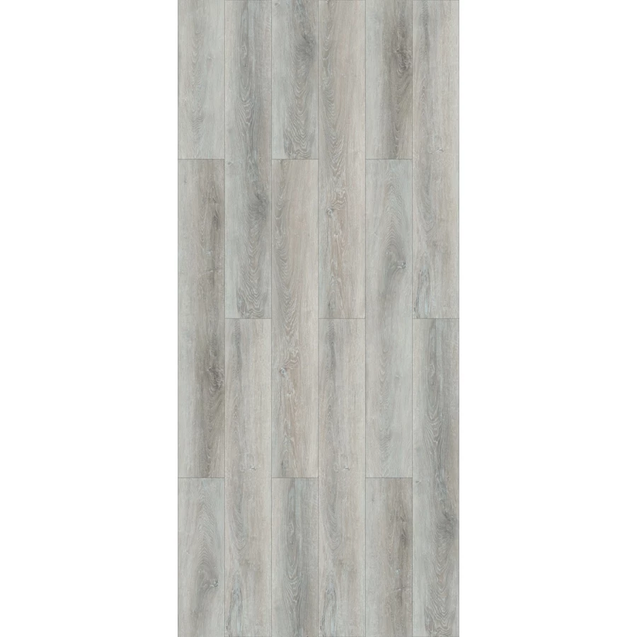 Кварцвиниловая плитка SPC FloorBee Optima Дуб Блэкмур Blackmoor oak серо-бежевая 1063 43 класс 4 мм