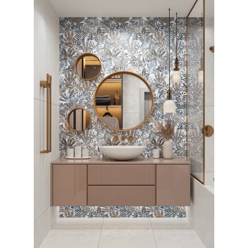 Декор настенный Buono Emma Fiore Decoro Carving многоцветный EVL4801C 120х60 см