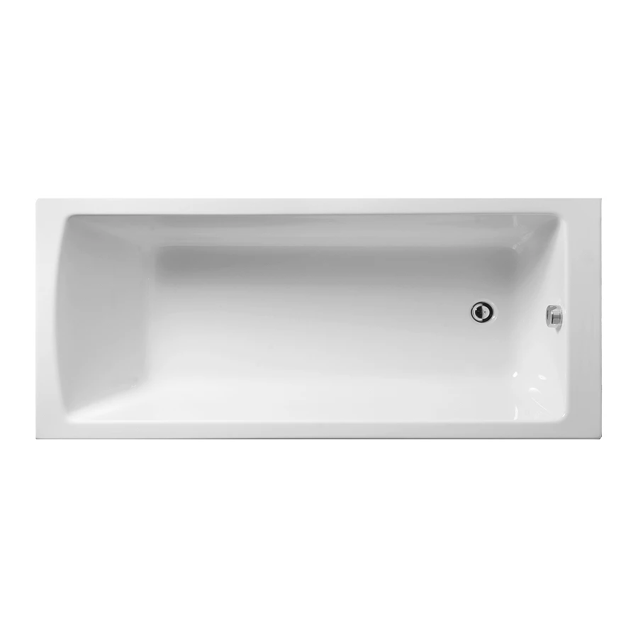 Ванна Vitra Neon слив на торце 55840001000 180х80 см