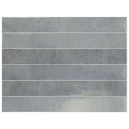 Плитка настенная Equipe Verticale Moody Blue глянцевая голубая 31924 40х5 см