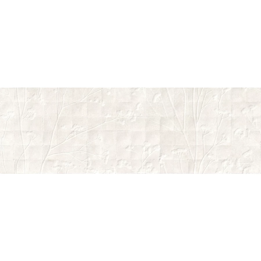Плитка настенная Peronda Charme Wall Charme Bone Fleur R матовая белая 5087840655 100х33,3 см
