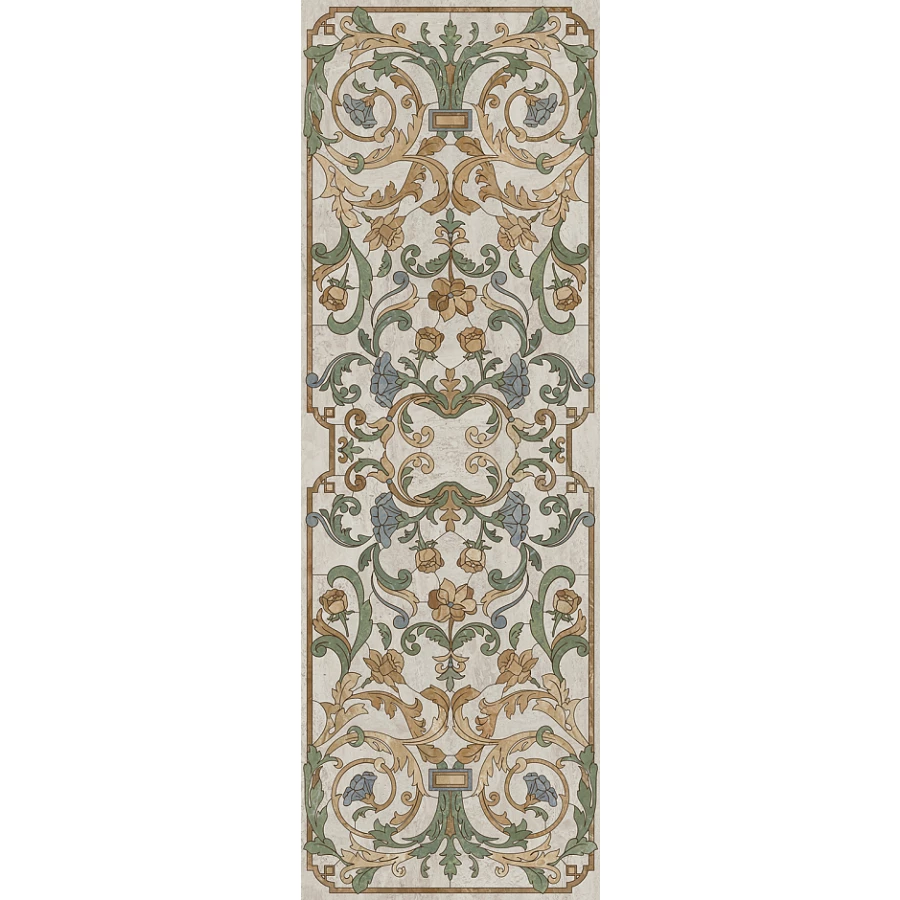 Декор Kerama Marazzi Эвора глянцевый обрезной HGD\A519\13000RL многоцветный 89,5х30 см