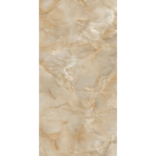 Керамогранит Fondovalle Onyx Cream Crystal Polished глянцевый кремовый INF3070 120х60 см