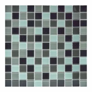Мозаика из стекла Pixel mosaic rystal Glass чип 25х25 мм сетка Pix015 30х30 см