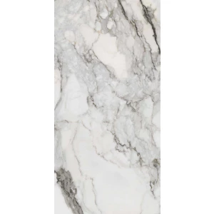 Керамогранит Realistik Prime White Lapato Carving белый 120x60 см