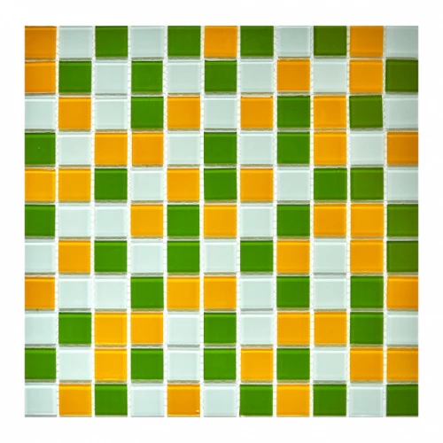 Мозаика из стекла Pixel mosaic Crystal Glass чип 25х25 мм сетка Pix012 30х30 см