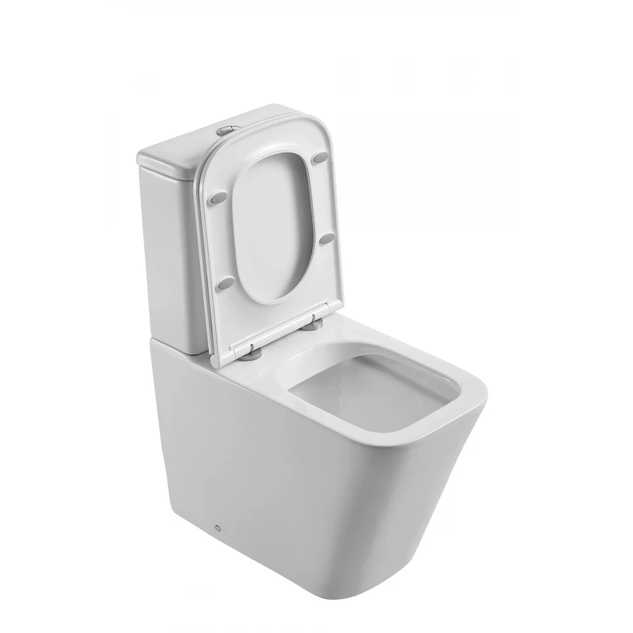 Унитаз-компакт D&K Berlin безободковый DT1437016 61x34.5x82.5 см